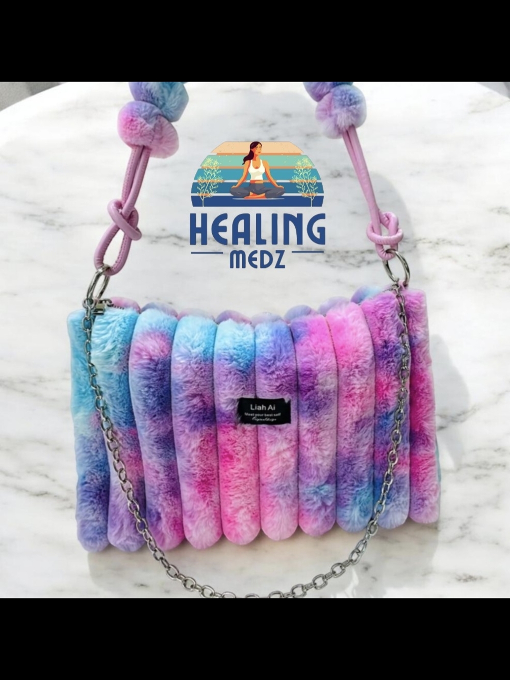 Women's Puffy Plush Single-Shoulder Large-Capacity Versatile Fashionable Bag